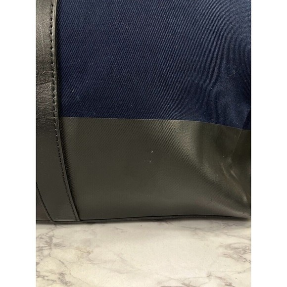 Everlane Twill Weekender Duffle Bag Navy/Back - Picture 4 of 11